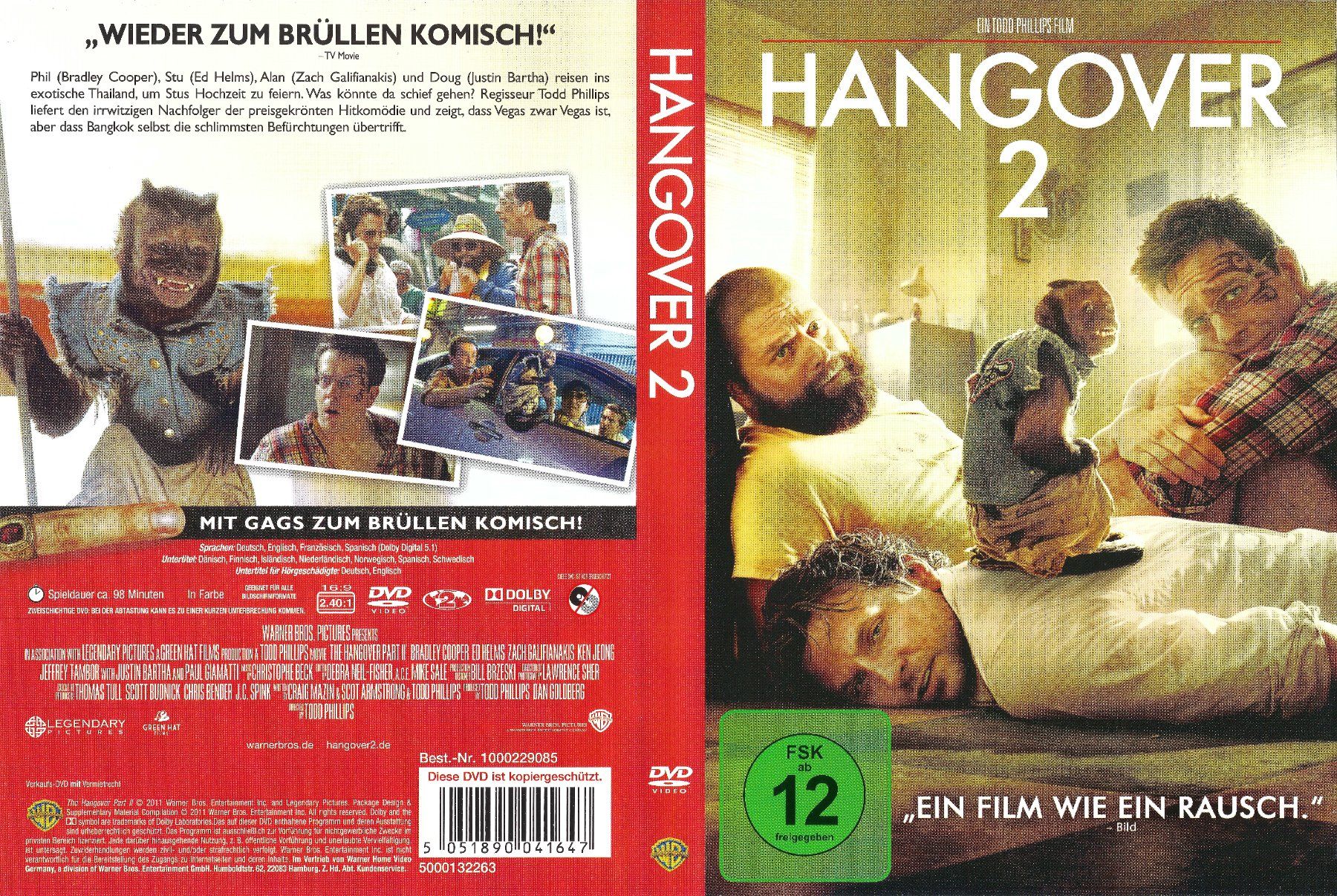 Tutti i DVDs: Hangover 2 (2011) – Usato da Zürich venduto da Cineasten