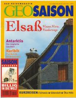 GEO SAISON NR. 10 1996 ELSASS SCHWEIZ...