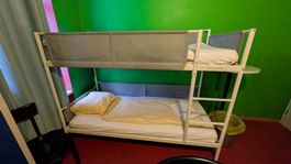 1 Stück Etagenbett IKEA Vitval weiss grau guter Zustand