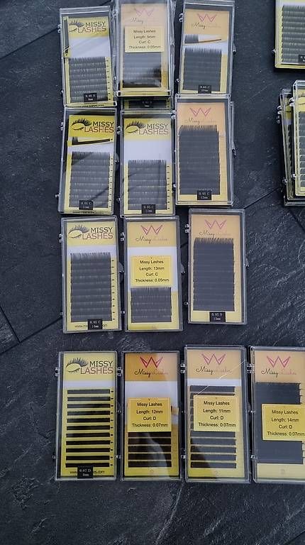 Make-up: Wimpern Extensions Set, verschiedene Marken & Grössen – Nuovo (secondo la descrizione) da Zweidlen venduto da Huba 2