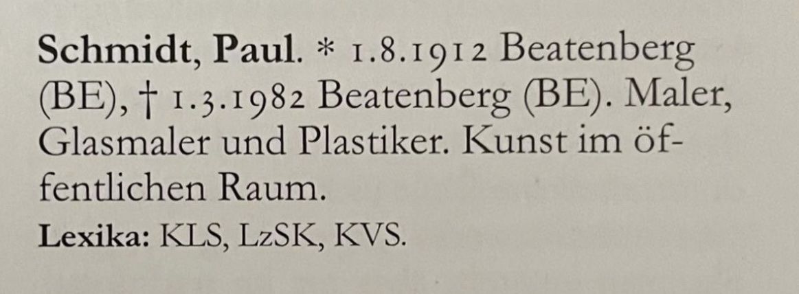 Tableaux: Schmidt Paul (1912-1982) – D'occasion à Grosshöchstetten par Perle1951 4