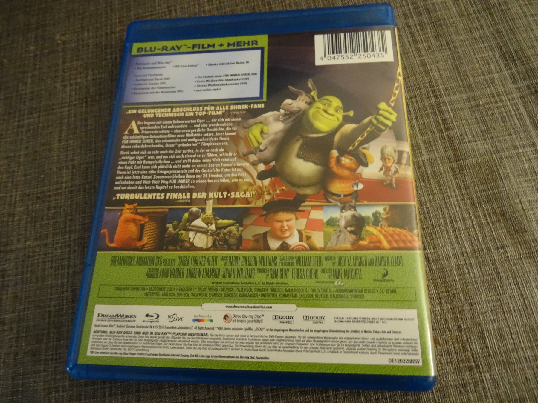 Tutti i DVDs: Für immer Shrek - Das Grosse Finale BLU-RAY – Usato da Olten venduto da Disc-Verkauf 2