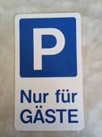 Schild Parkplatz-schild "Nur für Gäste" - Neu