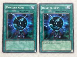 2x Dunkler Kern Zauberkarte DR1-DE090