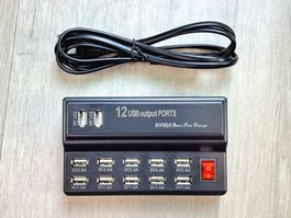 Station de charge USB 12 ports 60W YC-636 (Neuve)