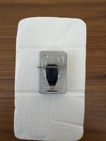 Briquet type zippo métal motif coupe argenté état neuf