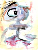 Aquarell: Figürchen