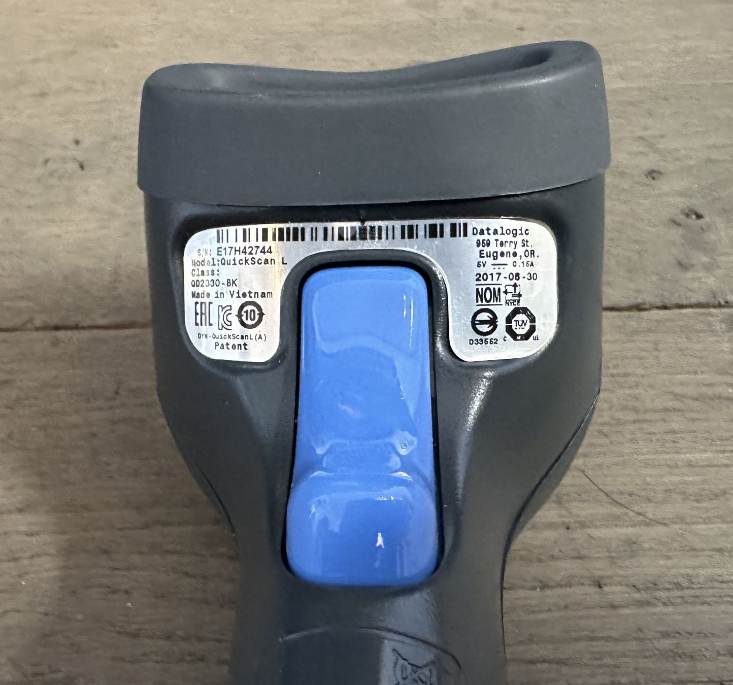 Scanner: Handscanner, Datalogic Quickscan L – Usato da Rüti ZH venduto da Philippek 2