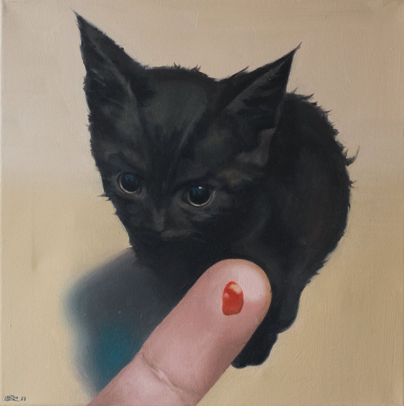 Gemälde: "Angy" Ölbild 40x40cm – Neu (gemäss Beschreibung) aus Zürich von laranageli 1