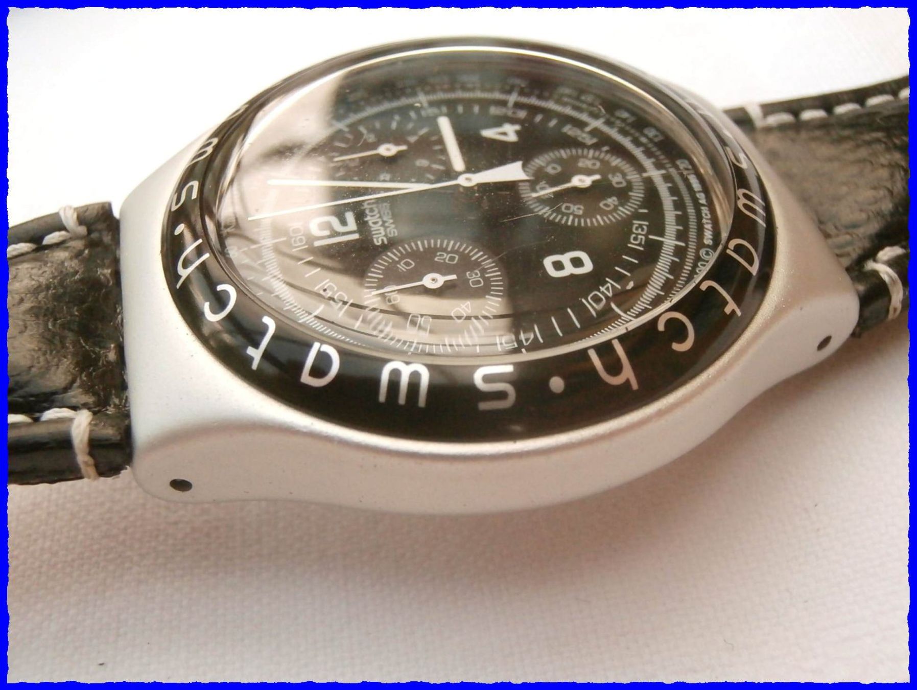 Swatch Orologi: SWATCH Irony Chrono "HIGH TAIL" (YCS1000) - NEU mit Box – Nuovo e nell'imballaggio originale da Worblaufen venduto da Re_mo81 4
