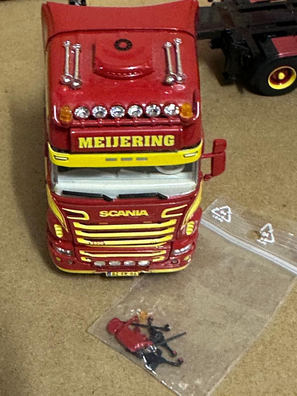 Tekno Modellbausätze & Standmodelle: Tekno Scania Meijering – Defekt aus Dagmersellen von FBM-Bacheli 1