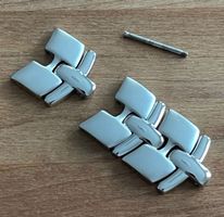 Vintage TAG HEUER Edelstahl Armbandglieder 18mm
