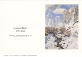 DK Ferdinand Hodler, Die Lawine, 1887