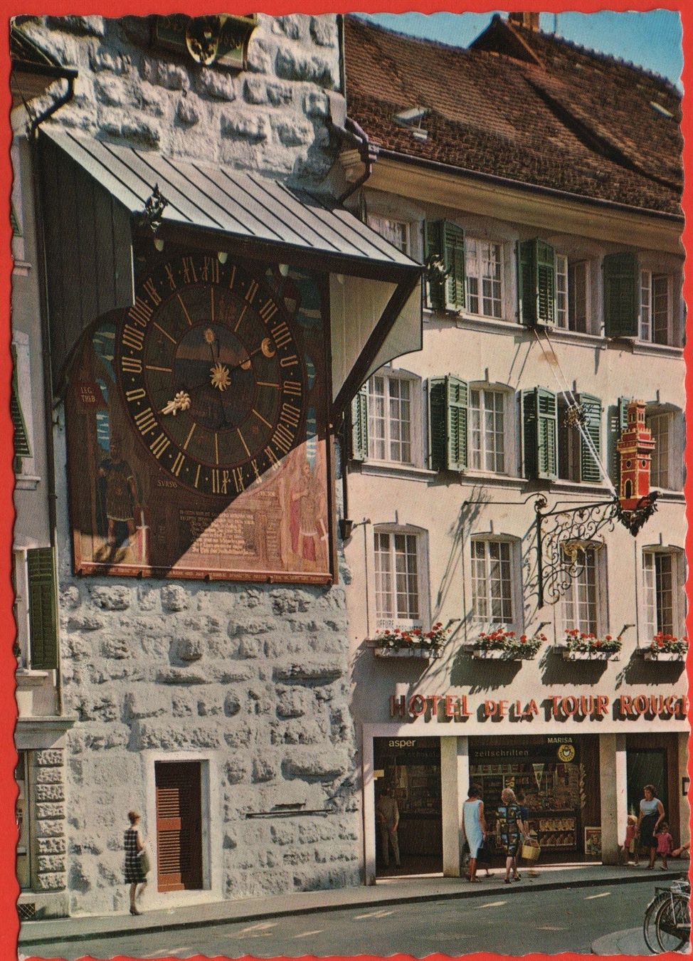 Ansichtskarten: SOLOTHURN Zeitglockenturm – Gebraucht aus Jona von philajona