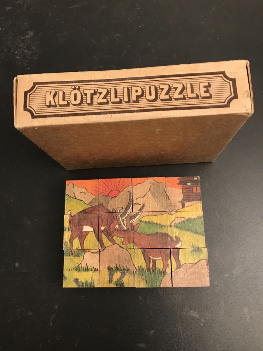 Puzzle: Holz Klötzli. Puzzle – Usato da Buonas venduto da eluthi48 2