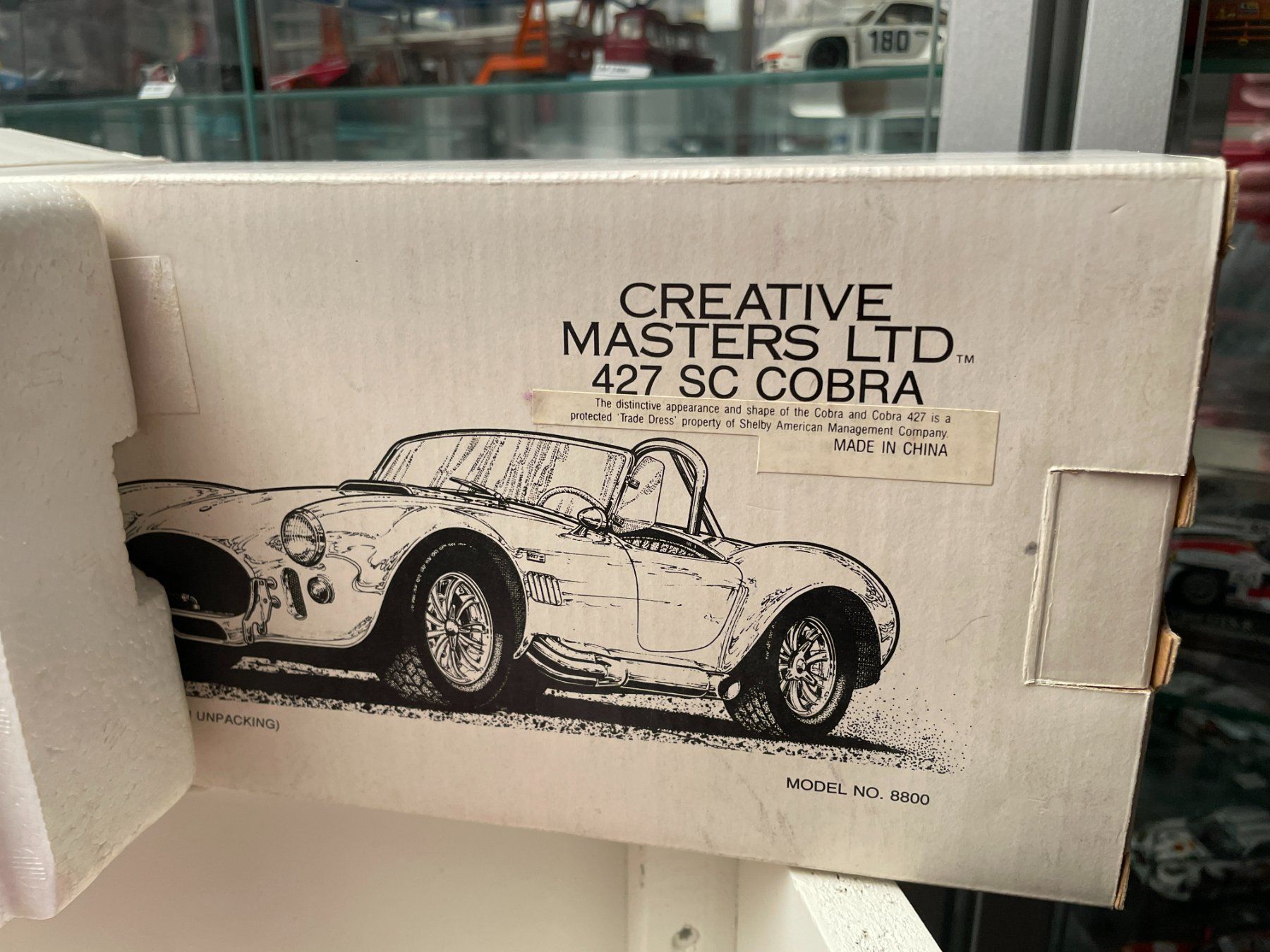Modellautos: ac cobra 427   creative masters 1:20 metall – Neu und originalverpackt aus Wohlen AG von Erelpowerline 1
