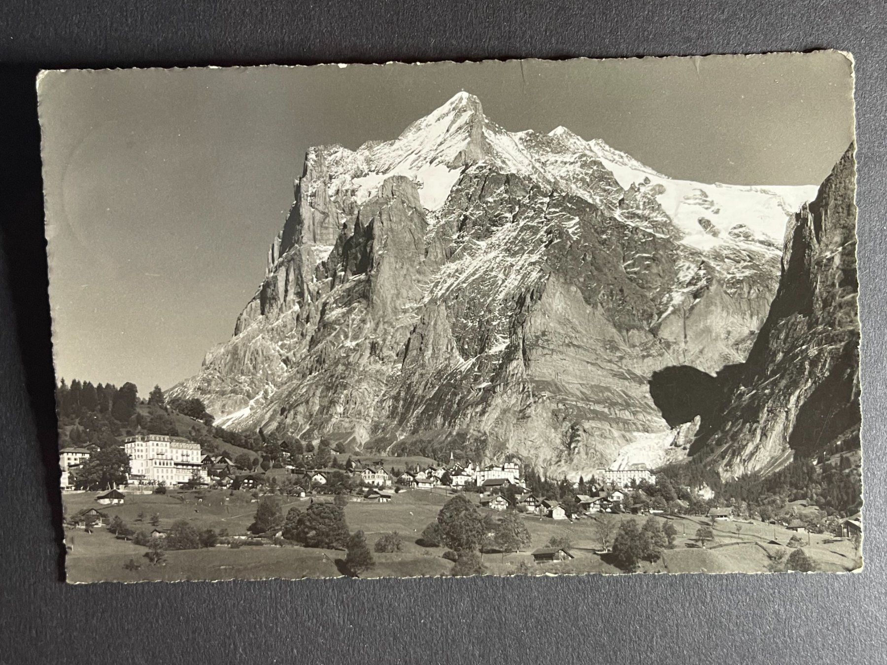 Cartoline postali: Grindelwald mit Wetterhorn – Usato da Steg VS venduto da _vinci_