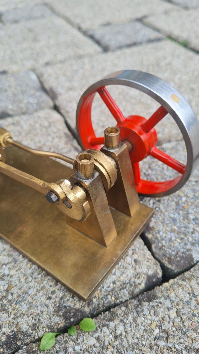 Modellbausätze & Standmodelle: Dampfmaschine?? / Luftmodell?? / Messing /Eigenbau?? /1.4 Kg – Gebraucht aus Safenwil von Husqi2000 7