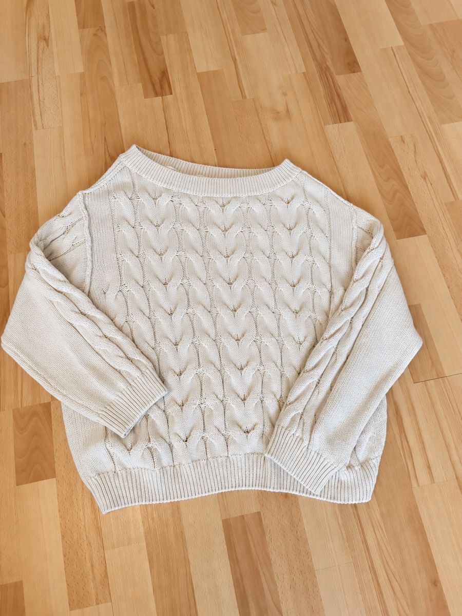 Pull&Bear Pulls & Sweat-shirts: Pull&Bear Strickpullover beige Grösse L  – D'occasion à Kirchberg BE par lea_kb6y
