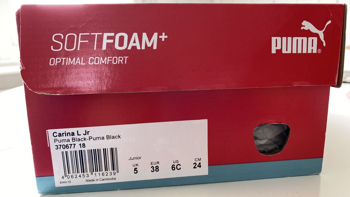 Puma Scarpe da uomo: Puma Sneaker EU 38  Junior schwarz NEU – Nuovo e nell'imballaggio originale da St.Gallen venduto da LUMUMBA7 6