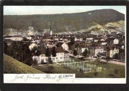 Gruss aus Liestal BL , gel. 1903