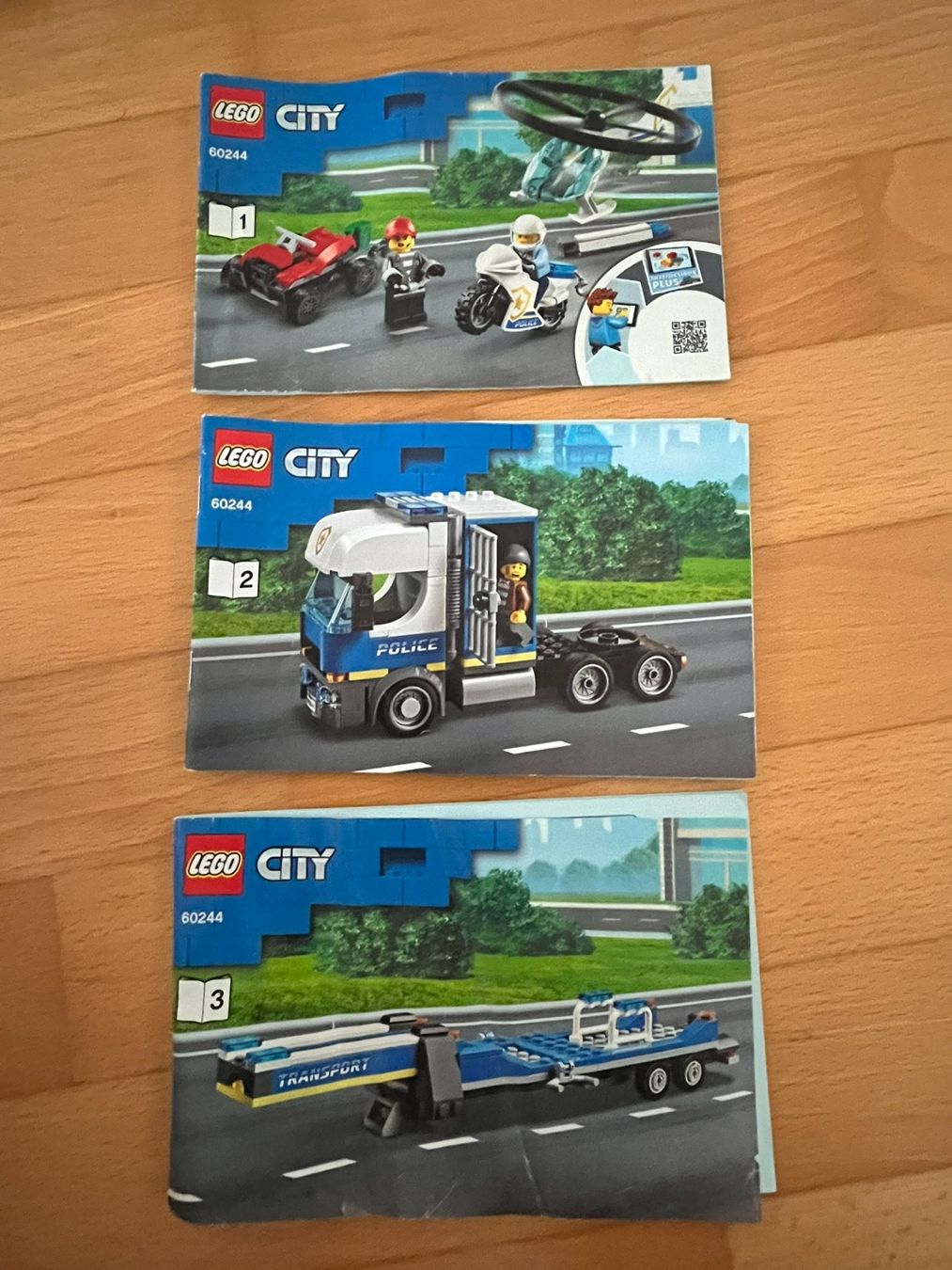 Lego Baukästen: Lego - 60244 Polizeihubschrauber-Transport – Gebraucht aus Muttenz von Juvenile33 5