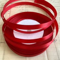 Satin Band Ruban 20 Meter rot rouge Satinband