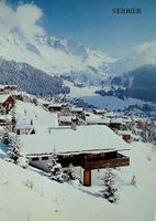 VERBIER La station du Val de Bagnes