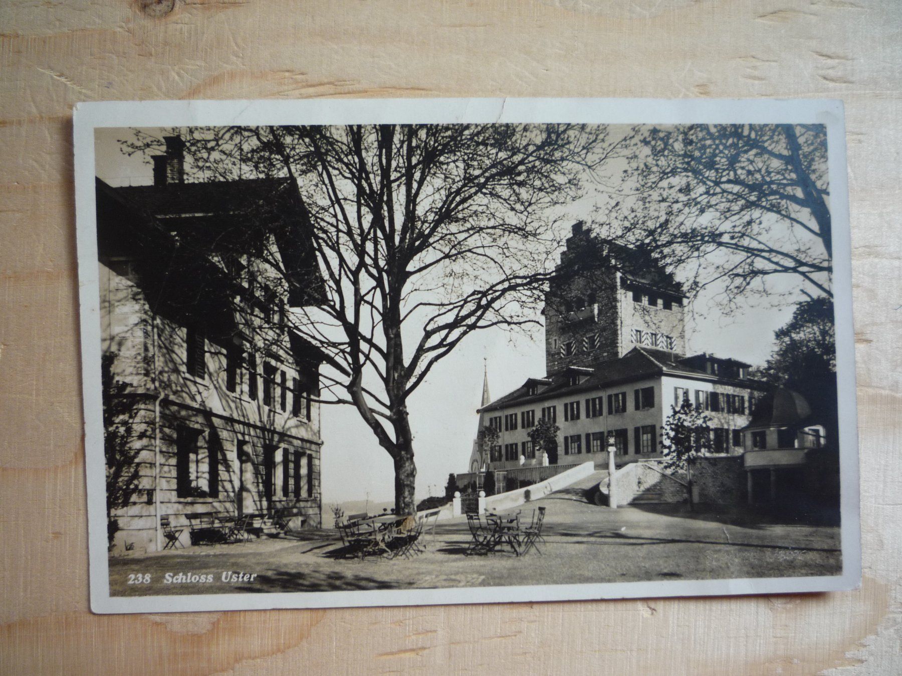 Ansichtskarten: Schloss Uster, 238 – Gebraucht aus Rieden SG von Brockehuesli