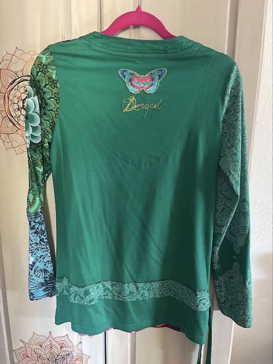 Desigual T-Shirts: Desigual Shirbluse, Gr. M, bunt gemustert, NEU – Neu (gemäss Beschreibung) aus Bützberg von dan_jhn9 1