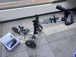 Elektro Golf Trolley Flat Cat,  mit Zubehör