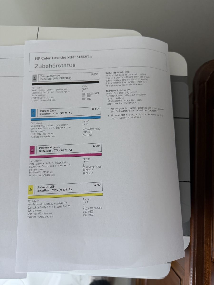 Hewlett Packard Stampanti: HP Laserjet Pro MFP M283fdn – Nuovo (secondo la descrizione) da Schenkon venduto da Fastforward 2