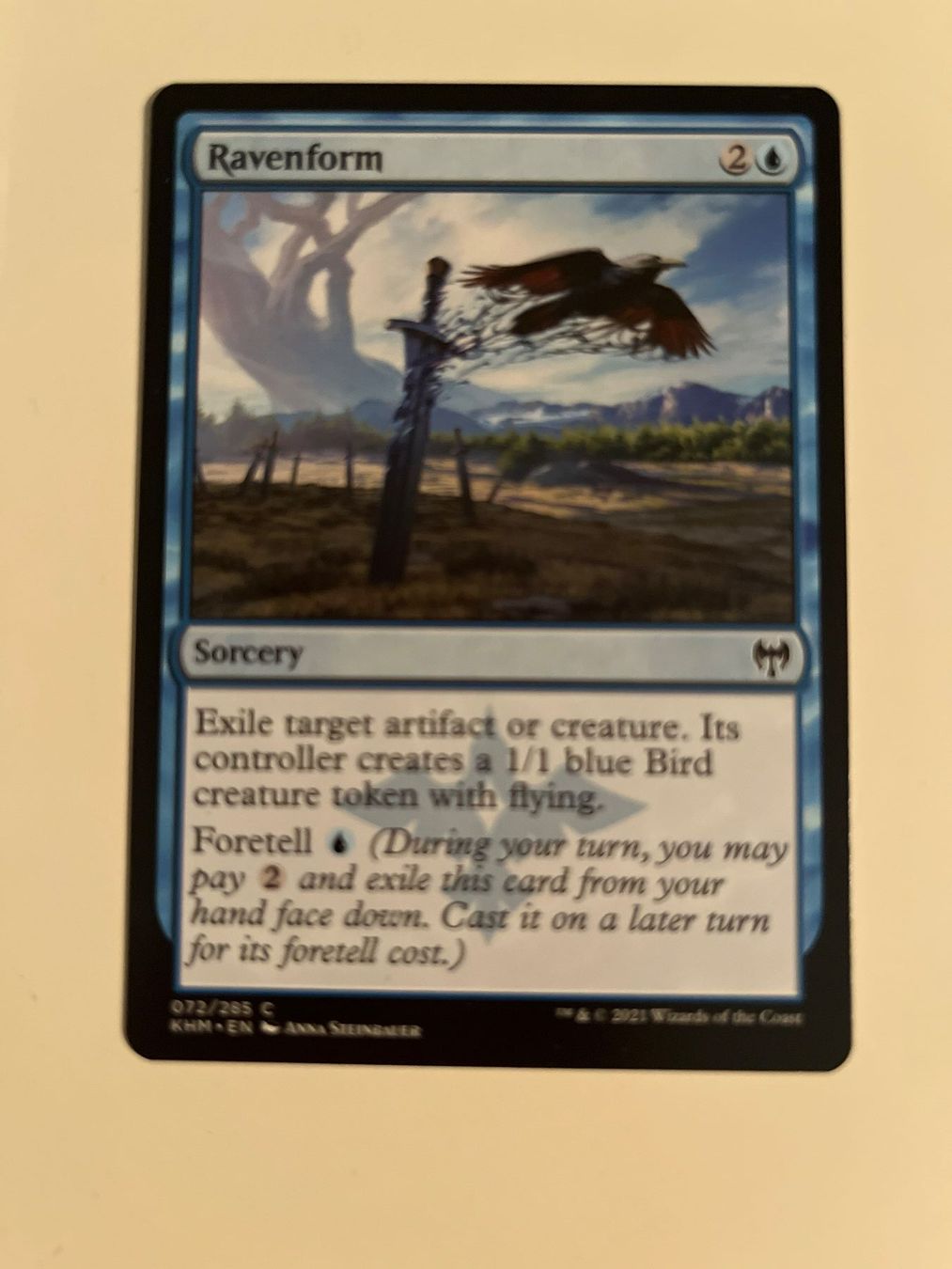 Magic The Gathering Carte collezionabili: 1 x Ravenform - Magic: The Gathering - MtG – Usato da Kriens venduto da Shadi1980