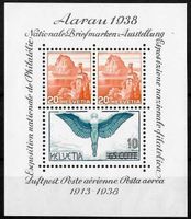 1938, W11** Block Aarau postfrisch (15184)