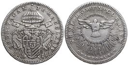 Italien, Rom, Quinto di Scudo (Doppio Giulio) 1774