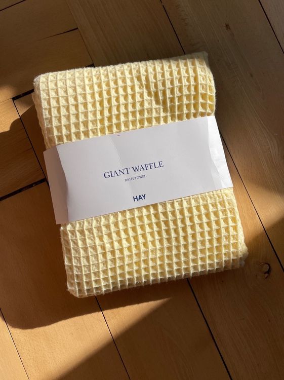 HAY Giant Waffle Bath Towel Kaufen auf Ricardo