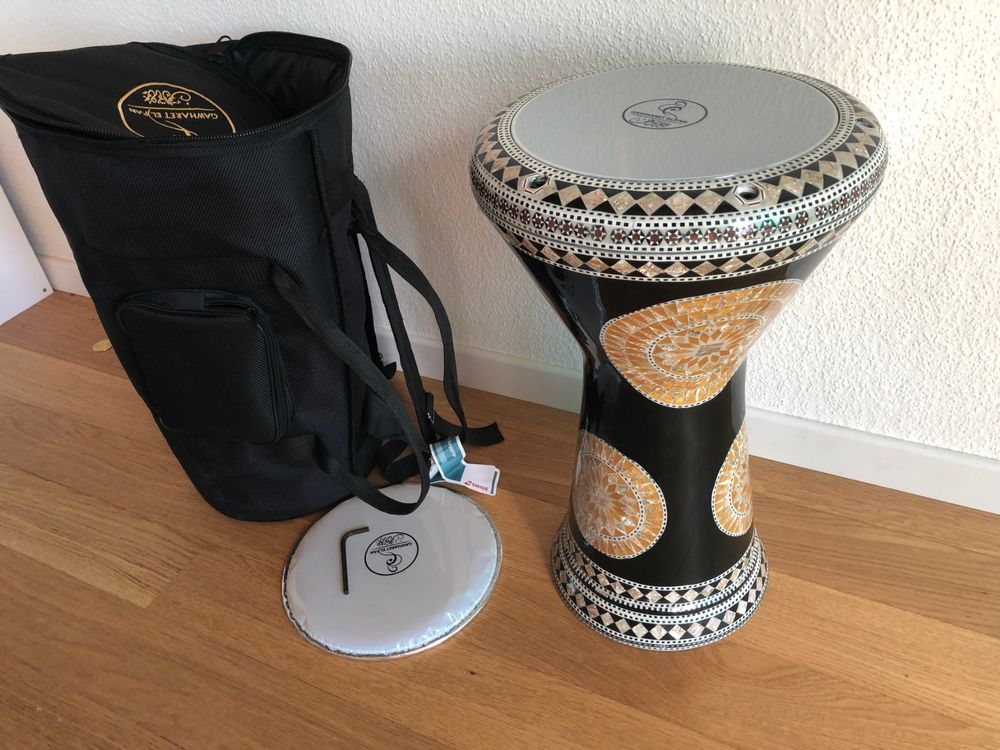 Wunderschöne Profi Sonbaty Tabla "Darbuka" Echtem Perlmutt Kaufen