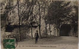 LE LOCLE-COL-DES-ROCHES   -  Tunnel des Brenets - 1910