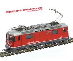 BEMO RhB Lok Ge 4/4 II Zuoz, H0m, OVP, 1258 123