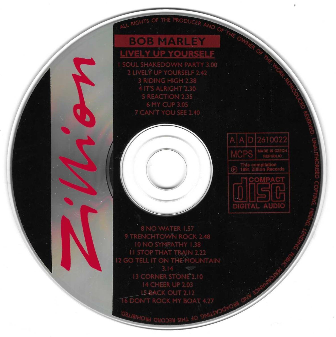 CDs: BOB MARLEY  -  LIVELY UP YOURSELF – Gebraucht aus Bex von Giorgiob 2