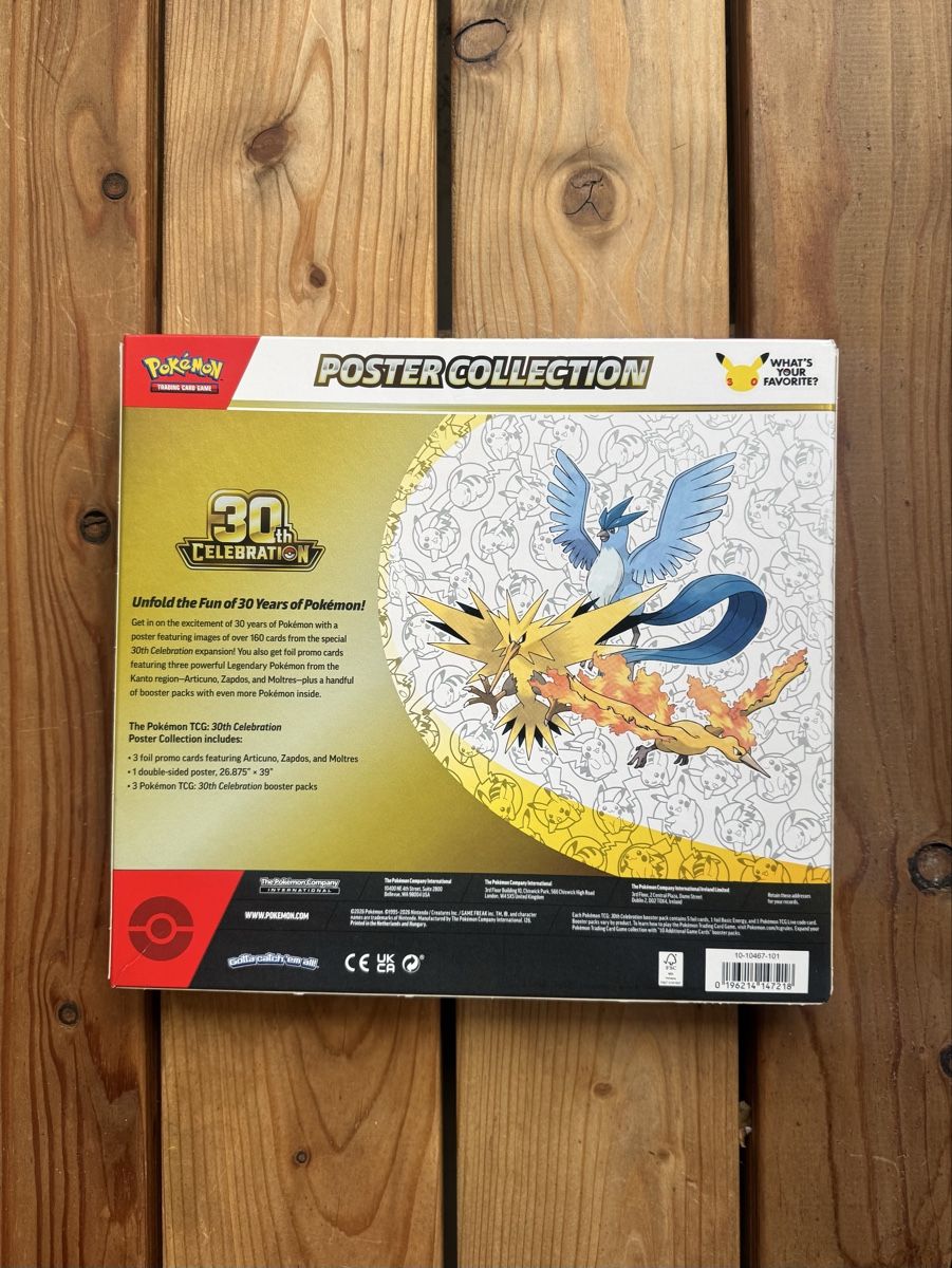 Pokémon Sammelbilder & Trading cards: Pokémon 30 ans booster EN – Neu und originalverpackt aus Geneve von fab_fl8w 1