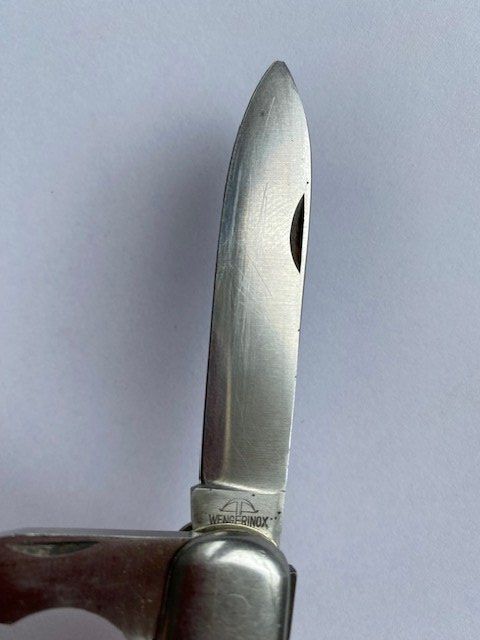 Schweizer Armee Coltelli tascabile: WENGERINOX 57  SACKMESSER  CH ARMEE – Usato da Chur venduto da silbermon 6