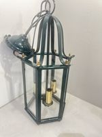 Hängelampe im Laternenstil 66 cm