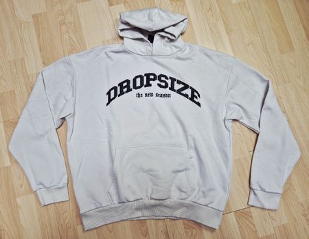 Dropsize Hoodie Weiss Grösse XL