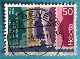 Nr.751 mit Vollstempel Geneve