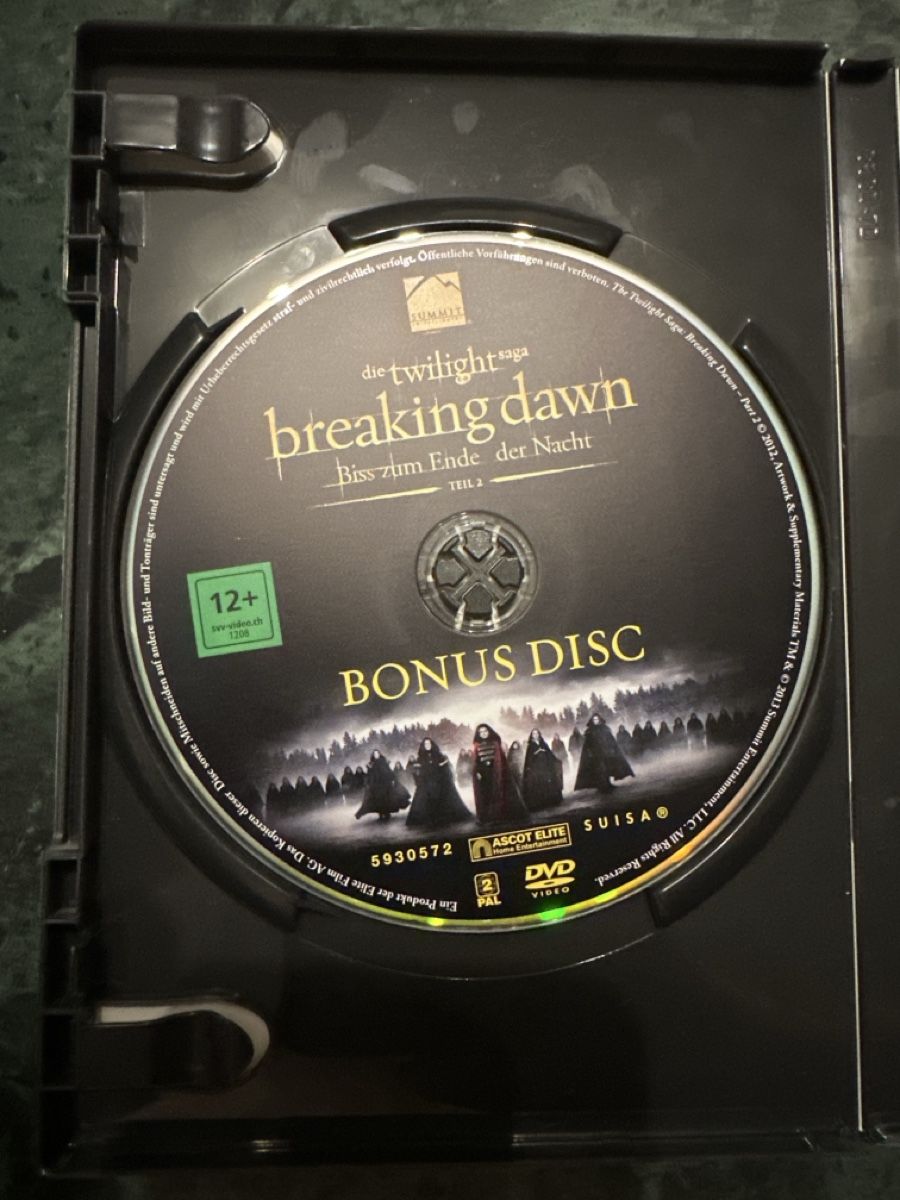 Tutti i DVDs: Twilight Saga Breaking Dawn Teil 2 DVD – Usato da Ibach venduto da Viper39 3