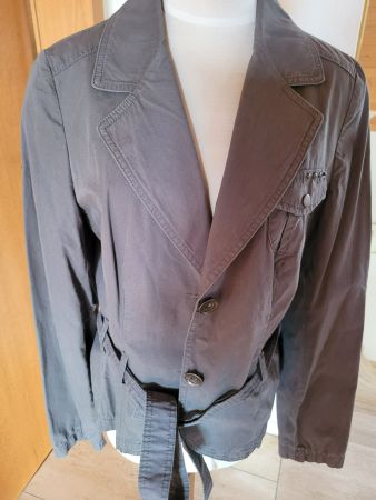 Navyboot Jeans Jacke, Gr. 40 khaki