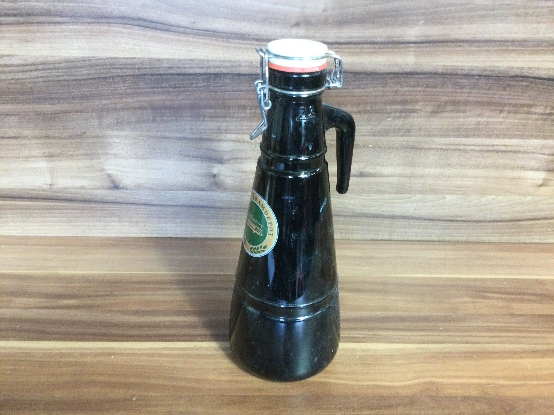Bottiglie: Gebrauchte grosse Bierflasche Tramdepot Bern – Usato da Wangen SZ venduto da kuriosum12 3