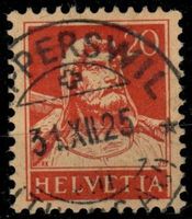 CH - Tellbrustbild - SBK Nr. 126II - Rapperswil SG