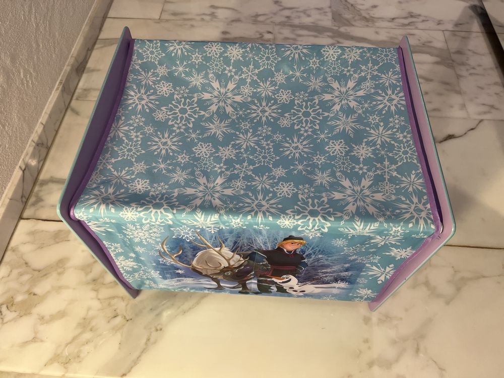 Kiste Anna und Elsa Box aus Stoff und Holz | Kaufen auf Ricardo